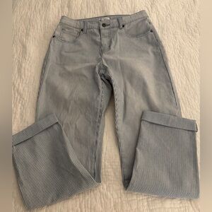 Carve Designs Blue Striped Cropped Pants- Excellent Unused Condition